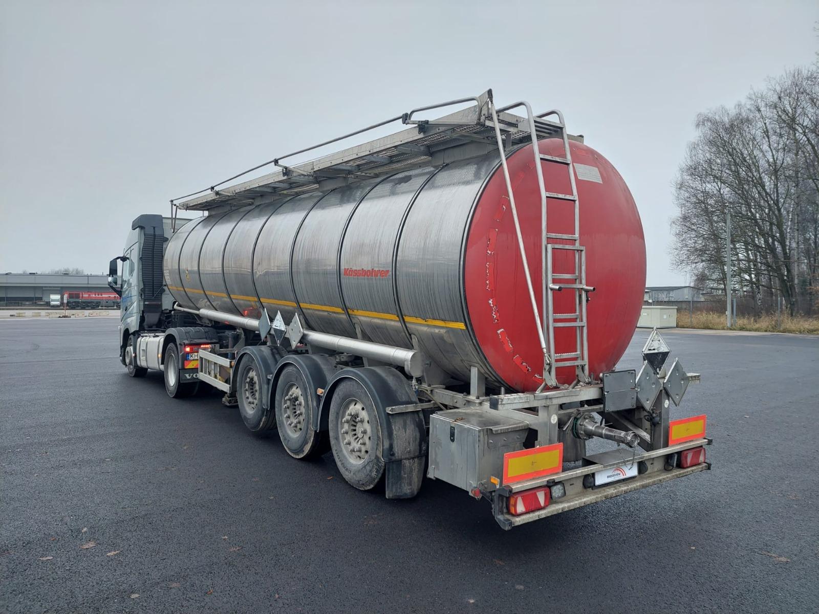 Вживана хімічна цистерна Kaessbohrer STC 30м3 | Литва