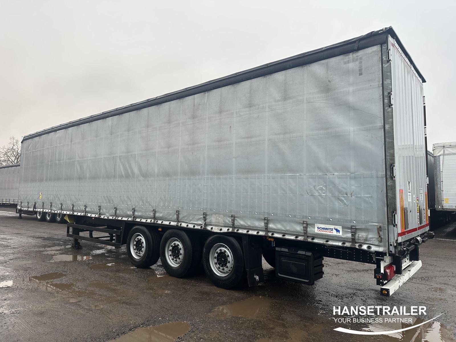 Вживаний шторний напівпричеп Schmitz SCS | 3239612