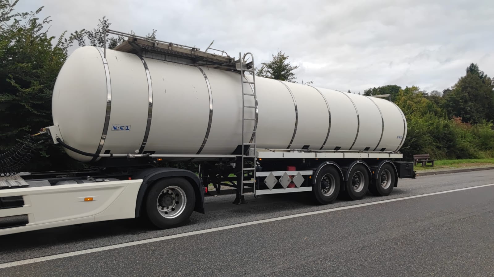 Вживаний н-п бітумовоз VOCOL - 32 м³, ADR  |  Німеччина
