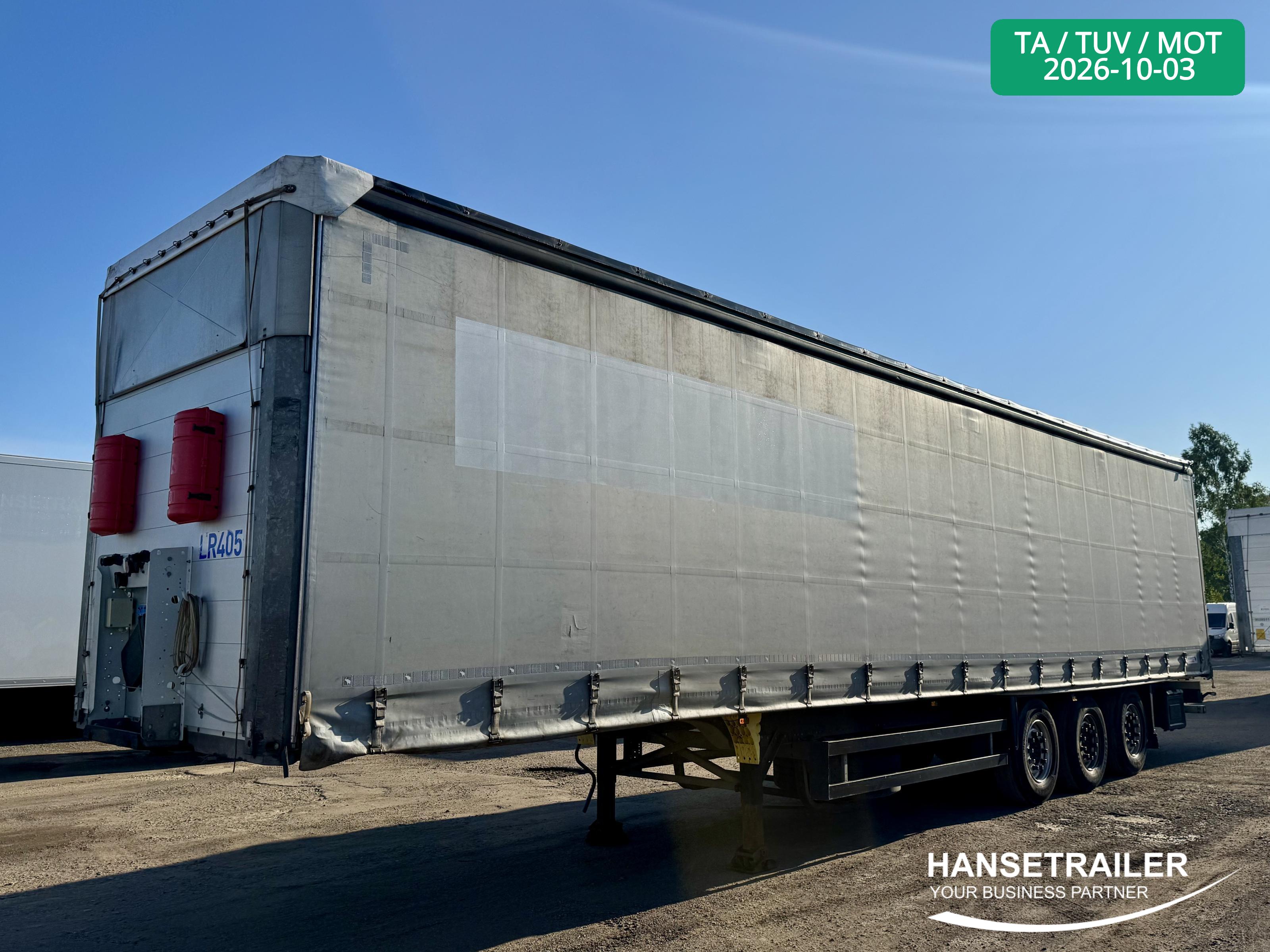 Вживаний шторний напівпричеп Schmitz SCS | 9013628