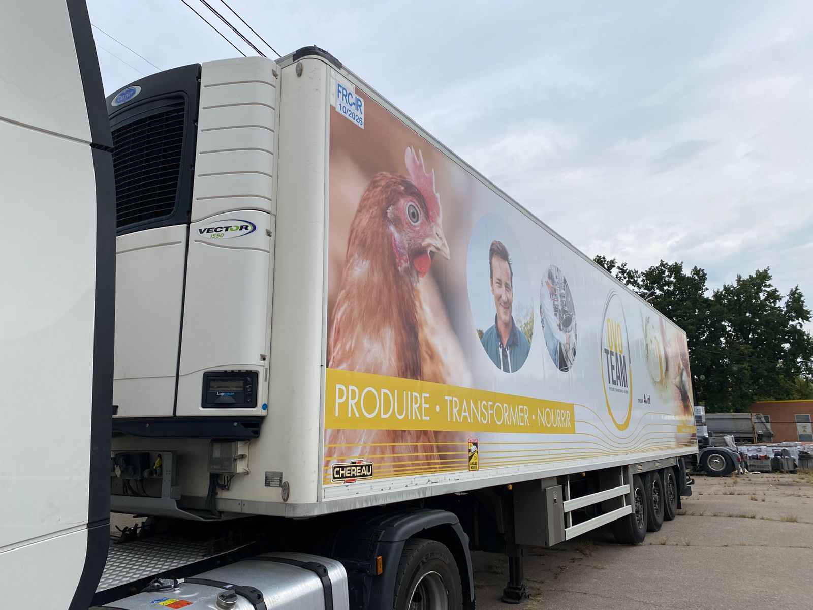 Вживаний рефрижератор CHEREAU, Carrier Vector 1550