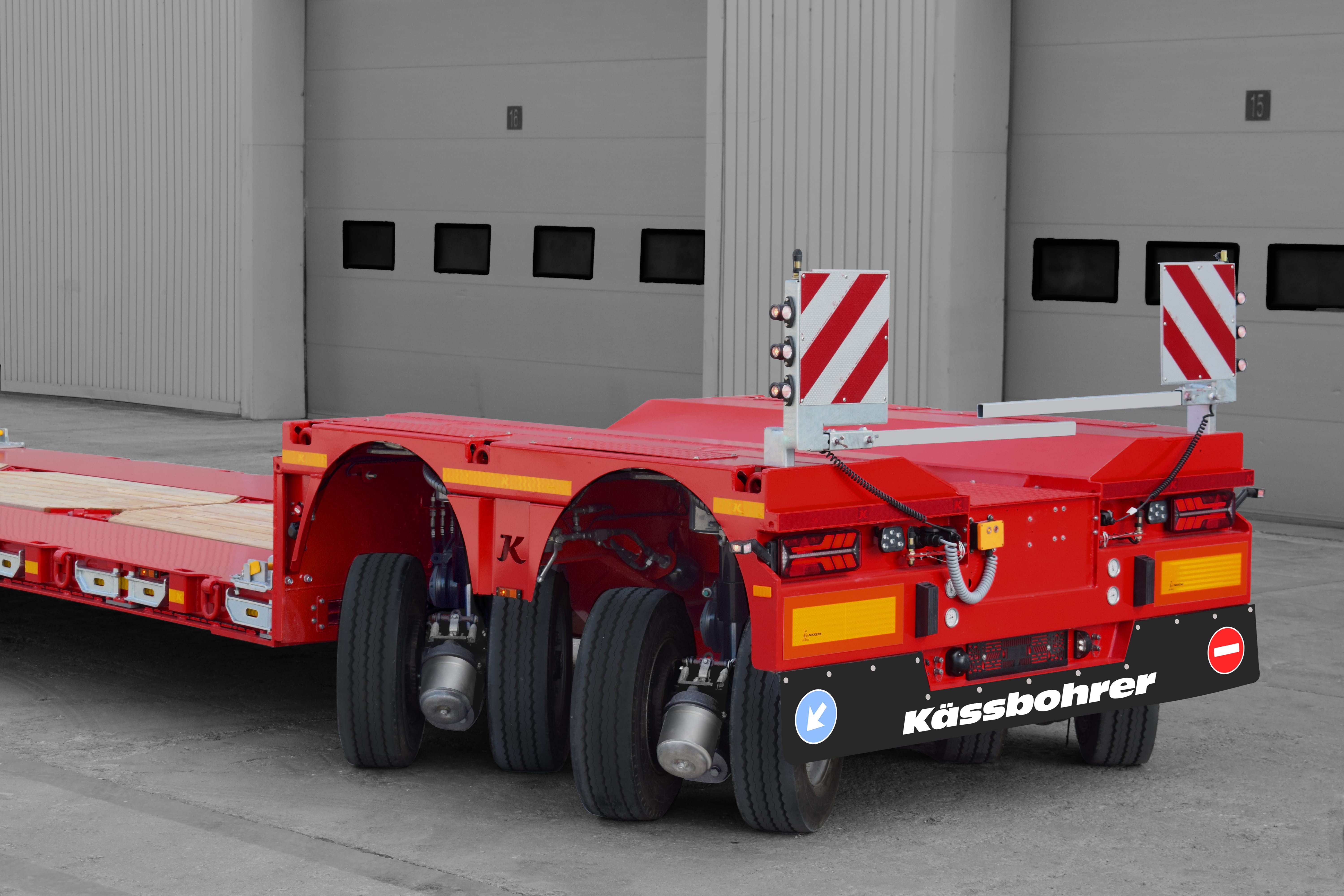 Kässbohrer Pendle Low-Loader робота